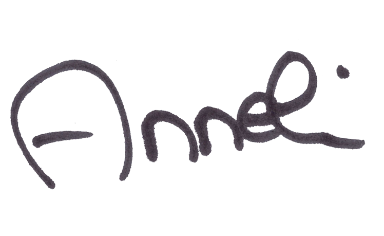 Unterschrift Anneli klein